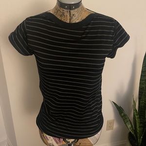 Vintage 70’s Striped Shirt Sleeve T Shirt